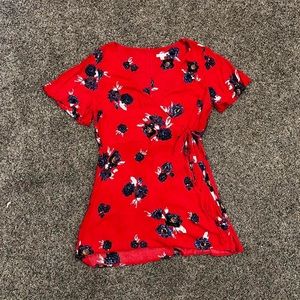 target red dress -xl